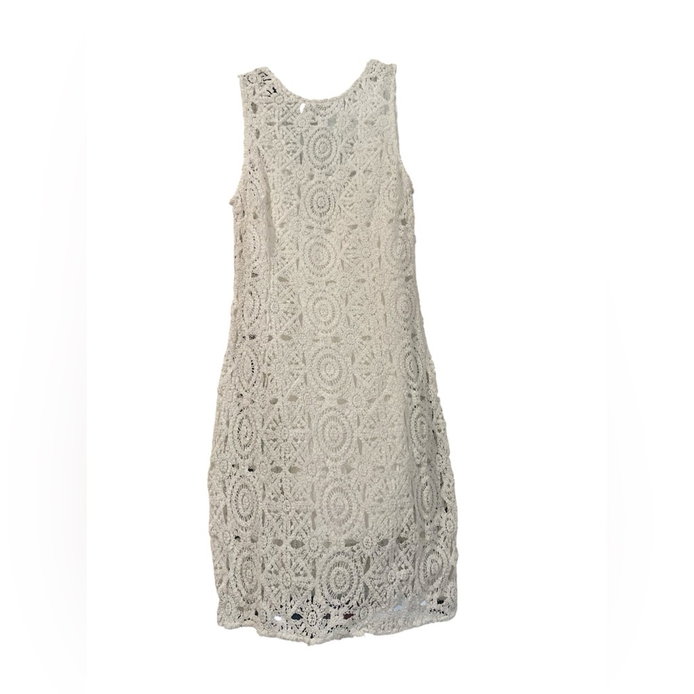 Mink Pink sz L Elegant White Lace Dress